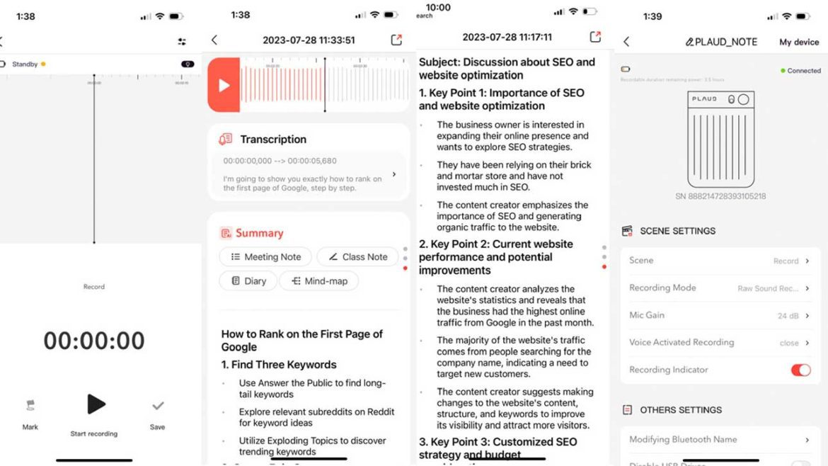 Plaud note review the future of voice recording with chatgpt driven ai